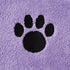 Bone Dry Pet Robe Collection, Embroidered Absorbent Microfiber Bath Robe with Adjustable Closure, Small, Lavender