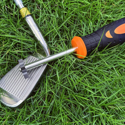 Sukiise Golf Club Groove Sharpener, Re-Grooving Tool and Cleaner for All Irons Pitching Sand Lob Gap and Approach