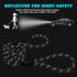 PetiFine 6FT Reflective Slip Lead Dog Leash, Heavy Duty Adjustable Nylon Rope for Small to Large Dogs, Grey