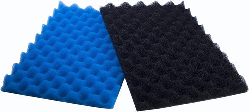 LTWHOME Fish Pond Foam Filters Set for Lotus Green Genie 2000/3000/6000