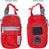Blueberry Style Red Dog Waste Bag Dispenser, Dog Poop Bag Holder with 1 Roll of Free Poop Bags