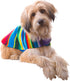 Handmade Dog Poncho from Authentic Mexican Blanket by Baja Ponchos - Blue, Large