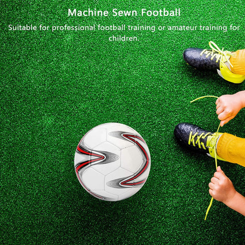 VGEBY Size 4 PVC Soccer Ball with Rubber Liner, Inflatable Monthly, Suitable for Professional and Amateur Training