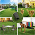 3'x5', HEBE Fake Grass Pee Pad for Dogs Artificial Grass Turf for Indoor Outdoor Potty Training, Washable Dog Potty
