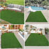 3x5Ft 3x5Ft Bsmathom Artificial Grass Rug Indoor Outdoor Rug, Dog Grass Mat with Drainage Holes, Synthetic Artificial