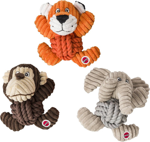 SPOT Knot for Nothin' Dog Squeak Toys