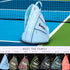 Backpack Franklin Sports Pickleball Bags - Sling Bag for Gear + Equipment - Men + Women - Holds Paddles, Balls +