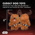 Star Wars for Pets Chewbacca Reindeer Squeaky Dog Toy, Soft Plush Holiday Toy, Small Dog Toy 6 Inch