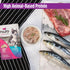 2.8oz (Pack 24) Nulo FreeStyle Cat & Kitten Wet Cat Food - Sardine & Beef in Broth, Grain-Free, High Protein Soft Food