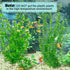 Hamiledyi Aquarium Plastic Plants - Tall 23 Inches Fish Tank Decorations, Artificial Green Water Plants (2 PCS)