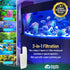 Aquatic Experts Aquarium Filter Floss for Fish Tank Filters, FilterFirst Aquarium Filter Pad, 12 Pack
