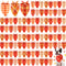 Shyyween 100 Pieces Thanksgiving Fall Dog Bandanas Bulk Plaid Bandanas for Dogs Autumn