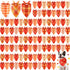 Shyyween 100 Pieces Thanksgiving Fall Dog Bandanas Bulk Plaid Bandanas for Dogs Autumn
