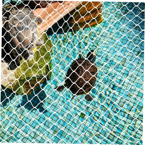 Mini Fish Tank Escape Net, Decorative Round Fish Tank Net for DIY Aquarium Sports Game Pouch