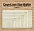 Bone Dry Faux Fur Pet Cage Liner, X-Large - 22 x 36", Cranberry