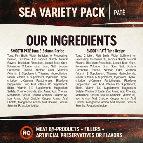 Wellness CORE Tiny Tasters Wet Cat Food Topper, Grain Free, Complete & Balanced Nutrition, 12 Pack (Seafood Variety)