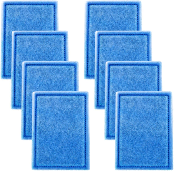 8 Pack Aquarium Filter Cartridge, Compatible for 20 Gallon Fish Tank, Power Filter Replacement for EZ-Change