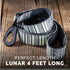 Embark Urban Dog Leashes - Colorful, Strong Nylon Leashes for Small, Medium, and Large Breed Dogs, Heavy Duty (Lunar, 4