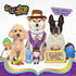 Willy Wonka for Pets Augustus Gloop Plush Toy in Textured Tube | Squeaky Dog Toys, Luxury Pet Plush