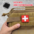 6 Medical Cross Patch, POWNEW Tactical First Aid Med Patches Perfect for IFAK Trauma Pouch, EMT, EMS, EDC Bag - Pcs