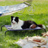 Bedsure Elevated Cooling Cots Bed for Large Dogs, Portable Indoor & Outdoor Hammock with Skid-Resistant Feet, 49 inches