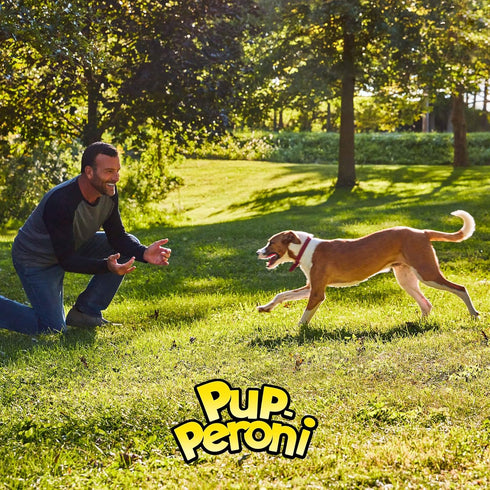 5.6 (Pack 8) Pup-Peroni Dog Treats, Real Beef + Sweet Potato Mix Stix, Ounce