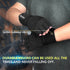 ihuan Ventilated Weight Lifting Gym Workout Gloves with Wrist Wrap Support for Men & Women, Full Palm Protection