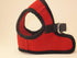 Soft No Pull Step-in Dog Harness, Small Dog XXS XS Vest for Teacup, Chihuahua, Yorkie, Pomeranian, Red Mesh