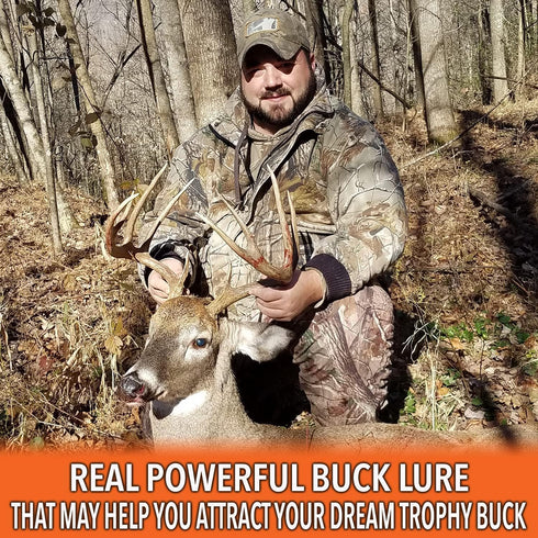 Nationwide Scents Scrape Lure for Hunting, Buck Attractants for Whitetail Deer