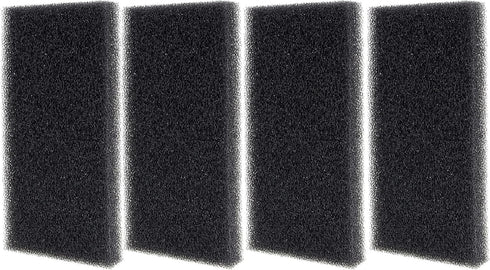 ALEGI 4 Pieces Aquarium Filter Foam Sponges Pad, Cut-to-Size Bio Sponge Coarse Sheet Filter Media (8x4x1 Inch)