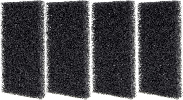ALEGI 4 Pieces Aquarium Filter Foam Sponges Pad, Cut-to-Size Bio Sponge Coarse Sheet Filter Media (8x4x1 Inch)