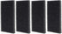 ALEGI 4 Pieces Aquarium Filter Foam Sponges Pad, Cut-to-Size Bio Sponge Coarse Sheet Filter Media (8x4x1 Inch)