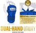 Franklin Sports Baseball Hand + Wrist Guard - PRT LG Series Adult Protective Shield for Batting