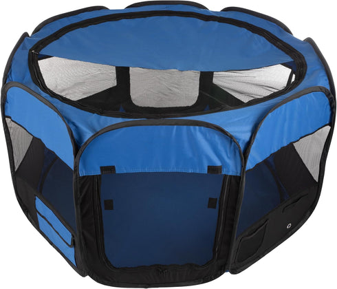 42x25 Pet Playpen - Pop-Up Dog Kennel with Carry Bag - Portable Play Pen for Dogs, Cats, Rabbits, and Small Animals by