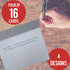 Groomers Margins 16 Pet Sympathy Cards with Envelopes, Dog Sympathy Cards for Pet Loss