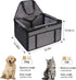 GENORTH 20 lbs Dog Car Seats for Small and Medium Dogs,Portable Puppy/Pet Car Booster Seat with Clip-On Leash and Mesh