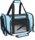 Soft Sided Carrier for Small Medium Dogs and Cats, Collapsible Travel Pet Carrier with Removable Pad, Large Blue