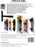 Grab & Go Edge Side-Mounting Skateboard Complete Wall Hanger Rack