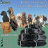 Genuine Leather Dog Collar, Heavy Duty, Adjustable, Ultra Soft, Comfortable, with Double D Rings (L 18”-22”, Rich Black)