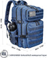 LHI Military Tactical Backpack for Men and Women, 45L Army Assault Pack with Molle System