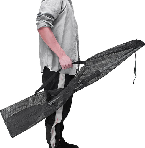MOOCY Paddle Bag for Kayak, Canoe, SUP - 2 Piece Split Paddle Storage (Up to 230cm), Quick Dry Mesh Bag