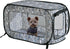 Beatrice Home Fashions Portable, Collapsible, Pop Up Kennel Travel Cat and Dog Crate, 32.5" L x 19.5" W x 19.5" H, Tail Wagger
