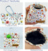 Raisingwell Dog Treat Pouch, Small Cotton Pocket Sized Training Holder, Hand Free Walking Funny Bag with Carabiner