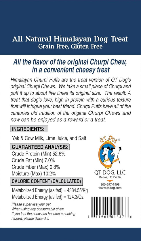 Churpichews Natural Long Lasting Dog Treat Chew, Medium, 2.5-Ounce, 1-Piece