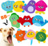 No Stuffing Dog Toys 10 Pack | Squeaky Crinkle Dog Toys for Small Medium Dogs, Interactive Teething Chew Toys