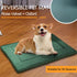 Wittop Pets,Cozy Dogs,30 20 inch,Green Washable Dog Bed Plush Orthopedic Outdoor Crate Mat with Non-Slip Bottom,Luxe