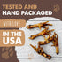 Mighty Paw Naturals Chicken Feet Dog Treats (30 Pack) | 100% Natural Dehydrated Chicken Feet for Dogs
