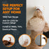 Mighty Paw 2.0 Communication (2 Pack) Smart Bell Potty Training Button for Dogs & Puppies Train Your Dog to Ring The