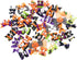 50Pcs Halloween Small Dogs Hair Bows, Puppy Hair Bow Ties with Pumpkin Skull Bat Ghost for Pet Grooming