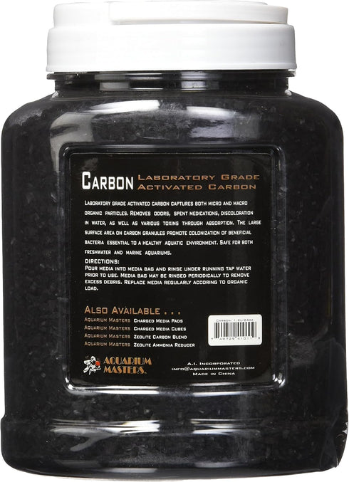24 Ounce Premium Laboratory Grade Super Activated Carbon with Free Media Bag Inside - AM Brand